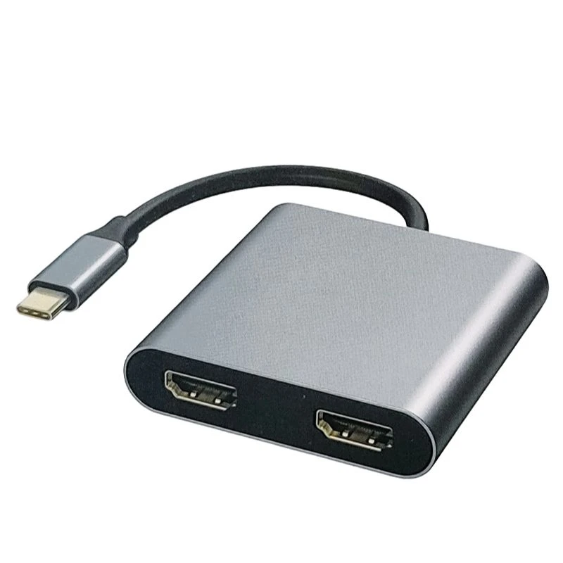 Image of FDL USB TYPE C TO DUAL HDMI 2.0 ADAPTOR CABLE M/F/F