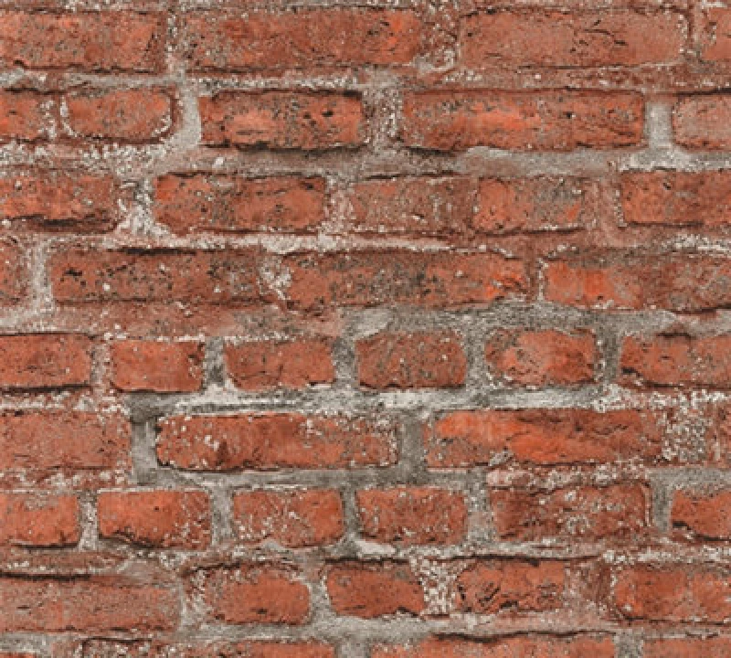 Image of As Creation Modern Brick Red Simply Spray Pre-Pasted 53Cm X 1050Cm