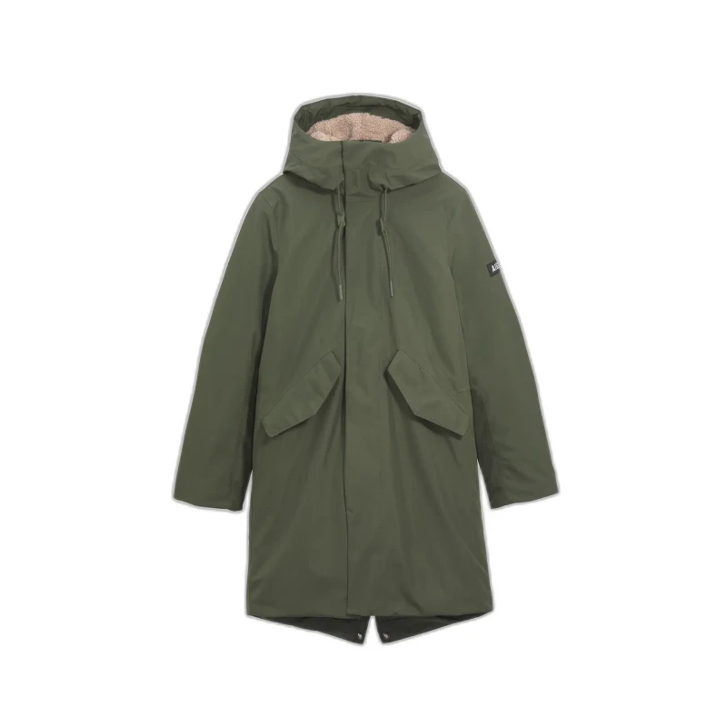 Image of Aigle Long hooded parka Aigle Gore-Tex Vert Male XL