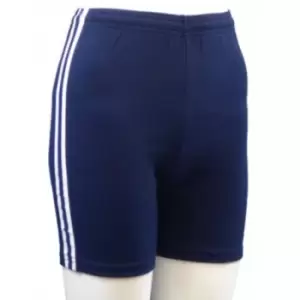 Image of Carta Sport Womens/Ladies Stripe Shorts (26R) (Navy/White)