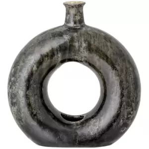 Image of Bloomingville Round Deco Vase - Dark Green