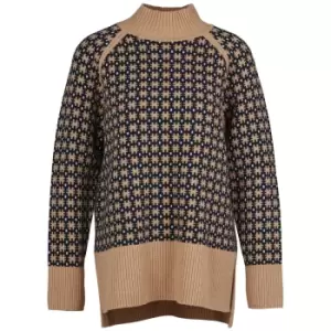 Image of Barbour Womens Mara Knit Lt Rosewood 14