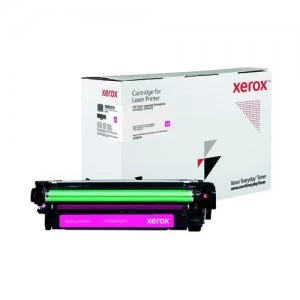 Image of Xerox Everyday Replacement For CE263A Laser Toner Ink Cartridge Magenta 006R03678