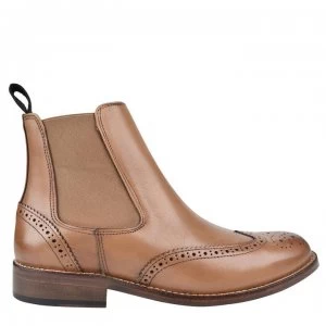 Image of Full Circle Ankle Boots - Cognac