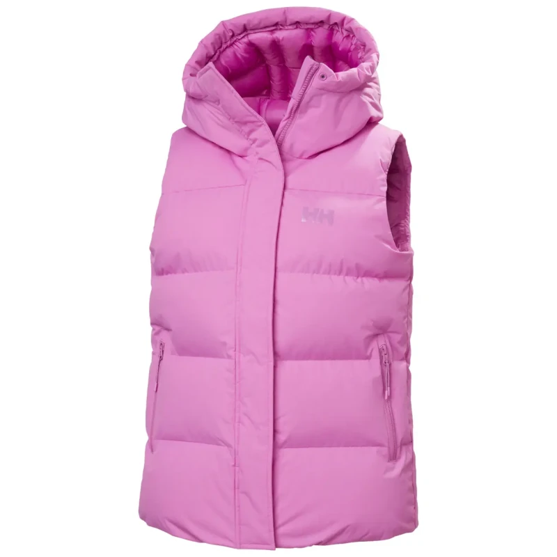 Image of Helly Hansen Womens sleeveless hooded down jacket Helly Hansen Adore Rose Female L
