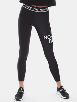 Image of The North Face Flex Mid Rise Tight - Black, Size L, Women
