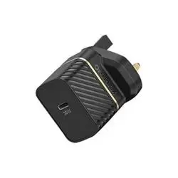 Image of Otterbox Premium Fast Wall Charger (UK) 30W USB-C Black Shimmer