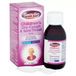 Image of Benylin Childrens Blackcurrant 125ml