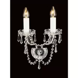 Image of Babice wall light 2 bulbs 32cm