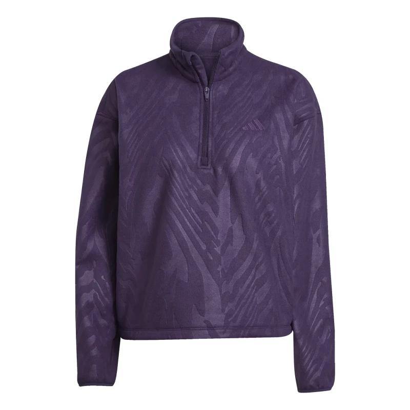 Image of Womens fleece adidas AOP Violet Female S