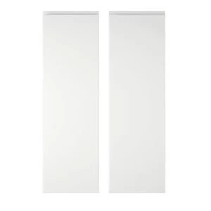 Image of Cooke Lewis Appleby High Gloss White Larder door W300mm Set of 2