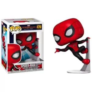 Image of Spider-Man Far From Home Spider-Man Upgraded Suit Pop! Vinyl Figure