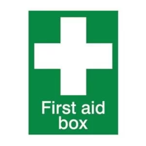 Image of The House Nameplate Company First Aid Box Self-Adhesive Labels, (H)200mm (W)150mm