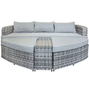 Image of Charles Bentley Milano Rattan Lounge Set