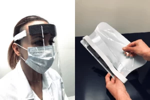 Image of Exacompta ExaScreen Individual Protective Visor