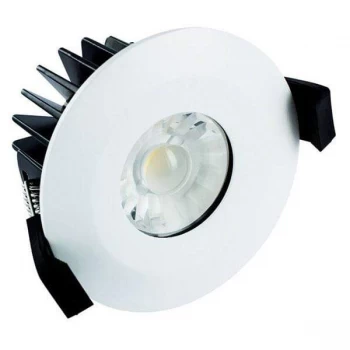 Image of Integral Low-Profile 70mm-75mm cut-out IP65 Fire Rated Downlight 10W 61W 830lm 3000K 60 deg beam angle Dimmable