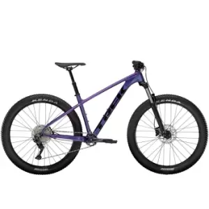 Image of 2022 Trek Roscoe 6 Hardtail Mountain Bike in Purple Flip/Trek Black
