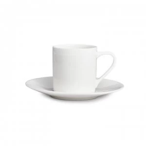 Image of Hotel Collection Espresso Cup & Saucer - White