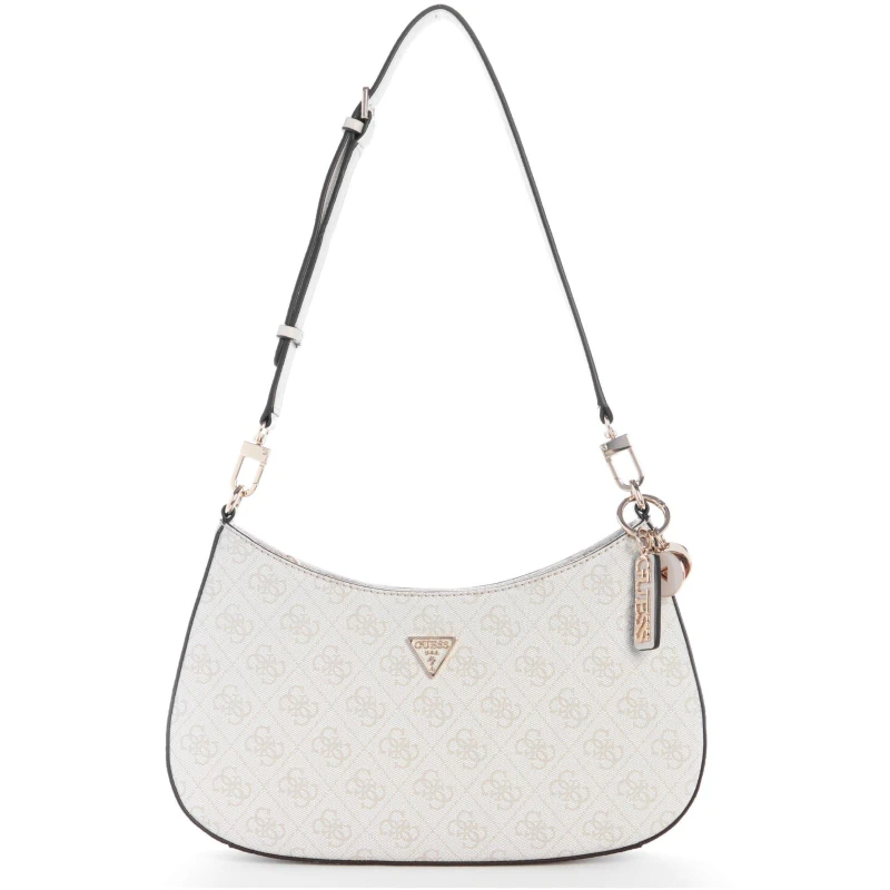 Image of Guess Noelle Shoulder Bag Womens Bone BNN female One Size