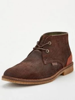 Image of Barbour Kalahari Sauede Chukka Boots - Brown