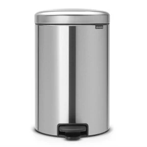 Image of Brabantia newIcon 20L Pedal Bin - Matt Steel