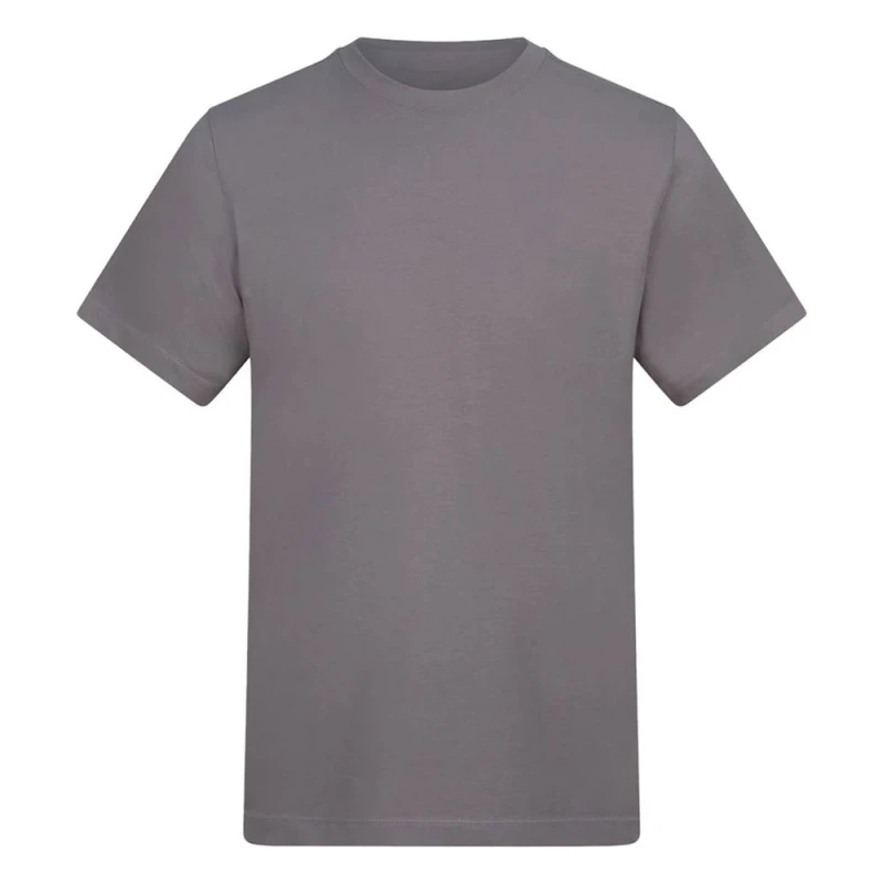 Image of AWDis Mens 180 T-Shirt in Grey Size: Small Grey Male S