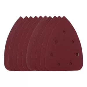 Image of Draper Detail Sanding Sheets with Hook and Loop, 140mm, 240 Grit, SSD6 (Pack of 10)