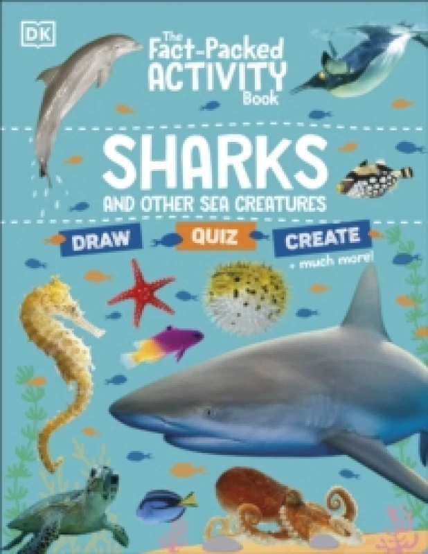 Image of The Fact-Packed Activity Book: Sharks and Other Sea Creatures Paperback / softback