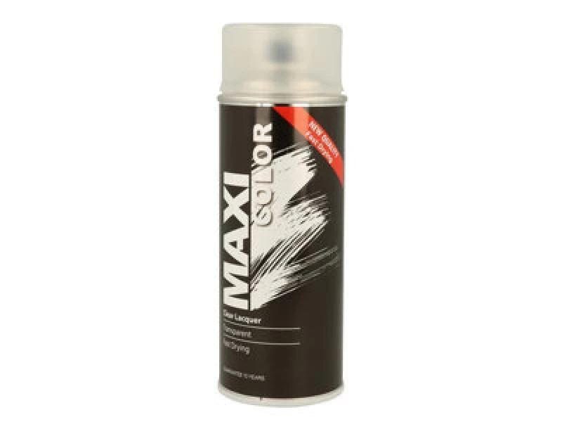 Image of Maxicolor Mx0005 Maxicolor Spray Gloss Clear Lacquer 400Ml Mxcmx0005