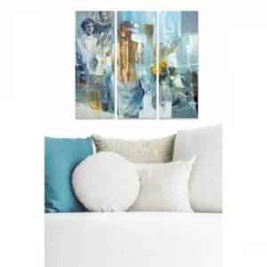 Image of MDF1243292425 Multicolor Decorative MDF Painting (3 Pieces)