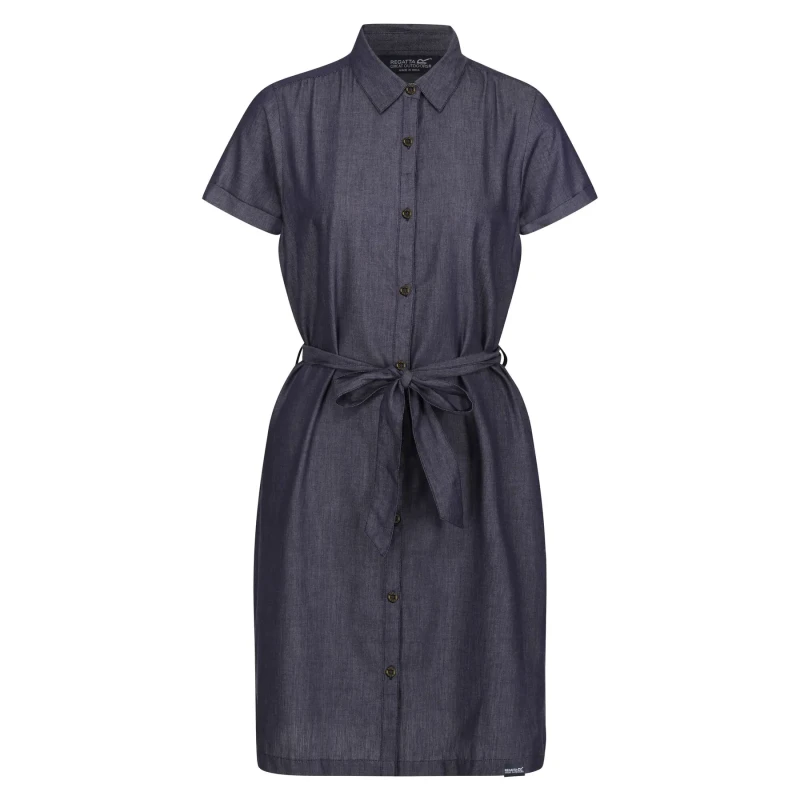 Image of Womens shirt dress Regatta Rema Bleu Female 40
