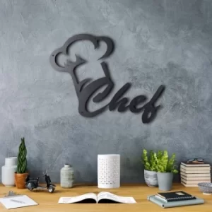 Image of Chef Bronze Decorative Metal Wall Accessory