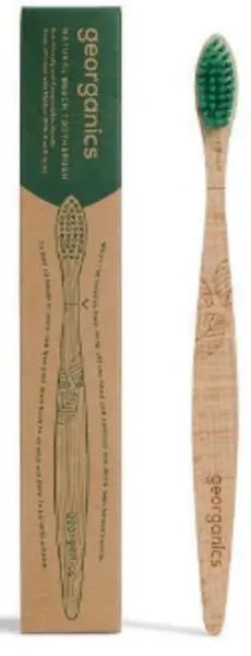 Image of Georganics Beechwood Medium Toothbrush