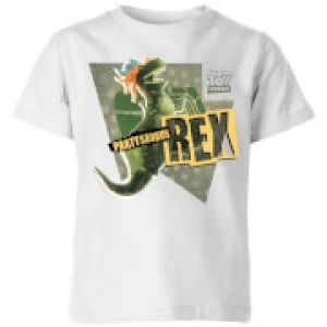 Image of Toy Story Partysaurus Rex Kids T-Shirt - White - 7-8 Years - White