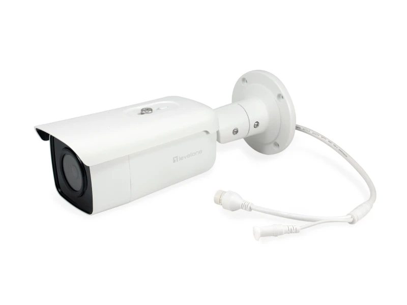 Image of LevelOne GEMINI FIXED IP CAMERA. 6-MP. H.265. 802.3AF. POE. IR LEDS 60