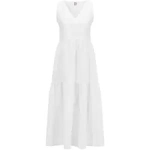 Image of Boss Ditesta Dress Womens - White