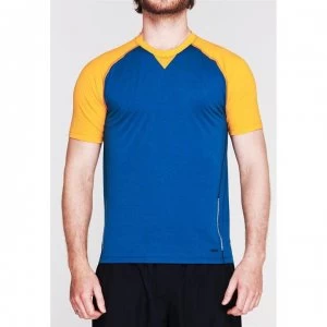 Image of Sugoi Coast Short Sleeve T Shirt Mens - Yellow