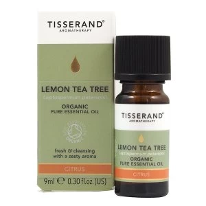 Image of Tisserand Aromatherapy Lemon Tea-Tree Organic Essential Oil 9ml