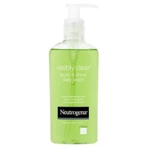 Image of Neutrogena Visibly Clear Pore and Shine Daily Wash 200ml