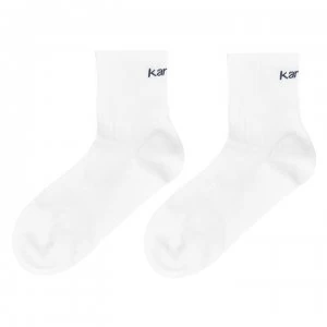 Image of Karrimor Dri Skin 2 Pack Running Socks Mens - White