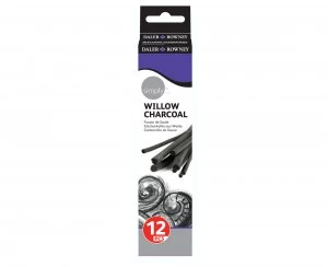 Image of Daler Rowney Simply Charcoal Sticks Pack 12
