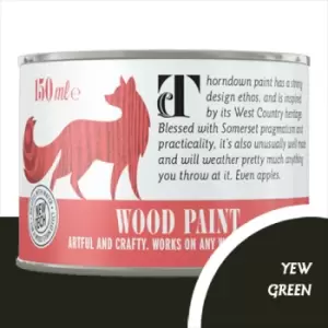 Image of Thorndown Yew Green Wood Paint 150ml