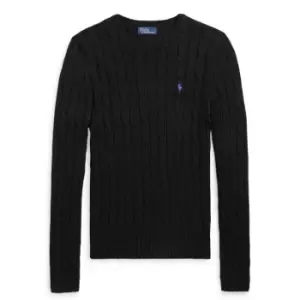 Image of Polo Ralph Lauren Julianna Crewneck Sweater - Black