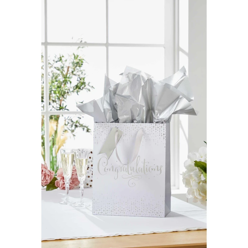 Image of Studio Congratulations Gift Bag Tissue Paper - Multi Multi One Size