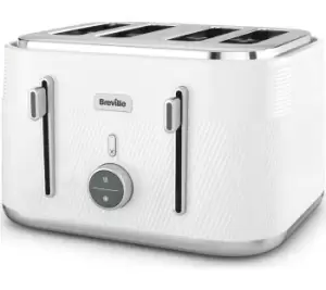 Image of Breville Obliq VTT974 4 Slice Toaster