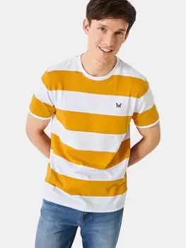 Image of Crew Clothing Crew Clothing Heritage Stripe T-Shirt