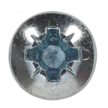 Image of SEALEY STPP4825 Self Tapping Screw 4.8 x 25mm Pan Head Zinc DIN 7981CZ x100