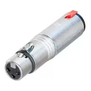 Image of Neutrik NA3FJ XLR Female-Stereo Jack Adaptor