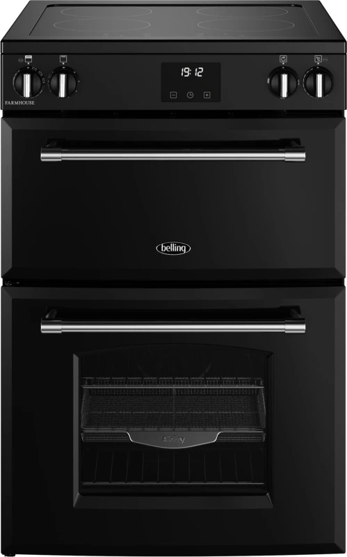 Image of Belling Farmhouse 60cm Electric Induction Cooker - Black 444411815 Black