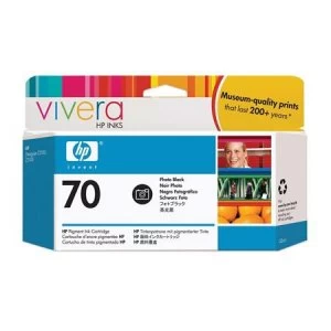 Image of HP 70 Photo Black Ink Cartridge